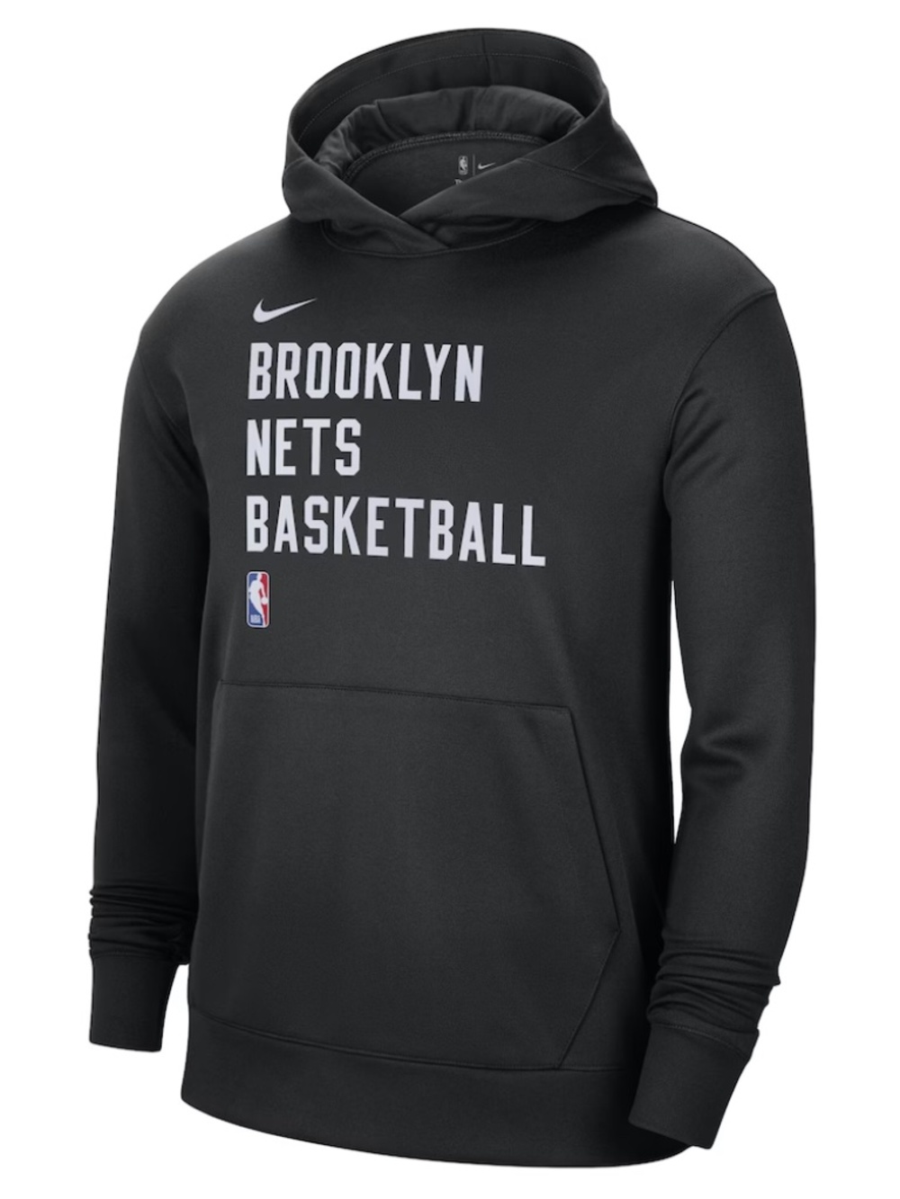Nike Brooklyn Nets Spotlight On-Court Practice Hoodie Black XL NEW
